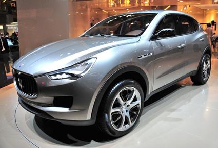 Maserati تعمل على ليفانتي سيارة الدفع الرباعي الجديدة